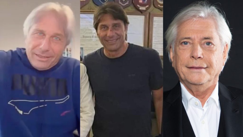 Nino D’Angelo trasformato in Antonio Conte : il video virale