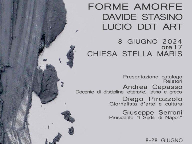 Napoli ospita la mostra ‘Forme Amorfe’: un viaggio tra arte e critica sociale