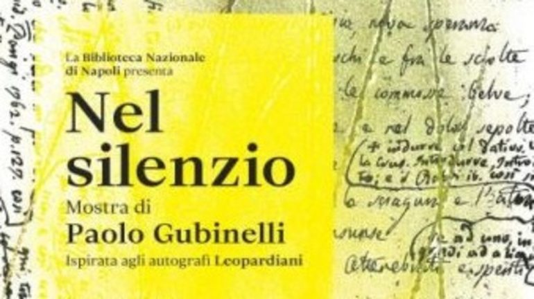 Dialogo artistico tra Paolo Gubinelli e Giacomo Leopardi nella mostra ‘Nel Silenzio’