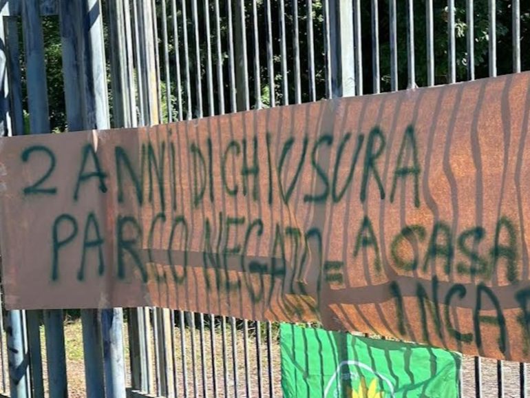 Napoli, Parco dei Camaldoli in stato di abbandono