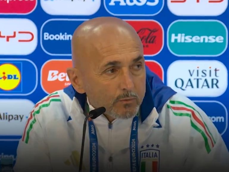 Spalletti: “Mancini al posto di Calafiori, Dimarco out. Mi aspetto un’Italia più sciolta”