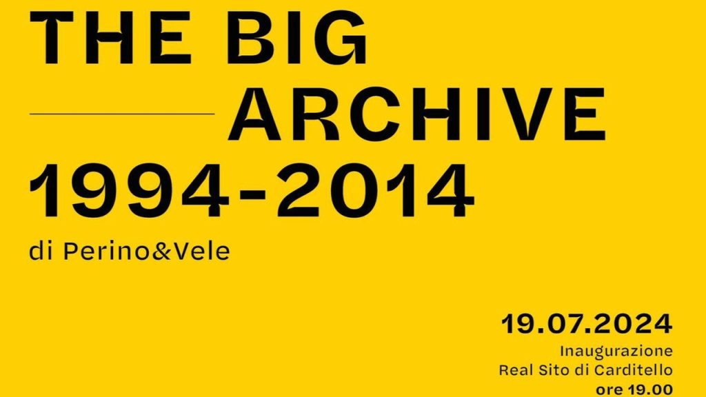 ‘The Big Archive 1994-2014’, installazione d’arte contemporanea alla Reggia di Carditello