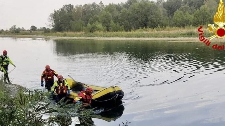 Caserta, cadavere ripescato nel fiume Volturno
