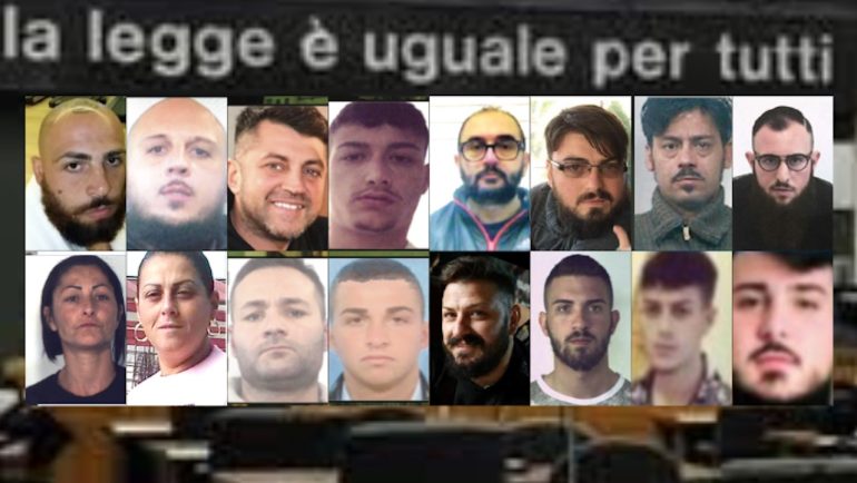 Camorra condanne per 540 anni di carcere al maxi clan di Napoli Est