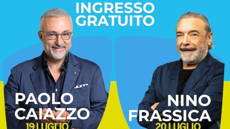 Il 19 e 20 luglio c’è Caivano stArt, due appuntamenti con Lello Arena, Nino Frassica, Paolo Caiazzo