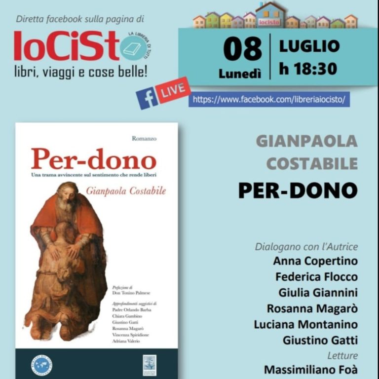 Presentazione del nuovo libro di Gianpaola Costabile alla Libreria IoCiSto