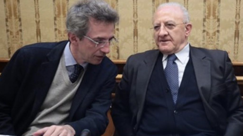 Manfredi archivia l’era De Luca: “Ora rinnovamento con Fico”. E sfida la Meloni: “In Campania vinceremo”