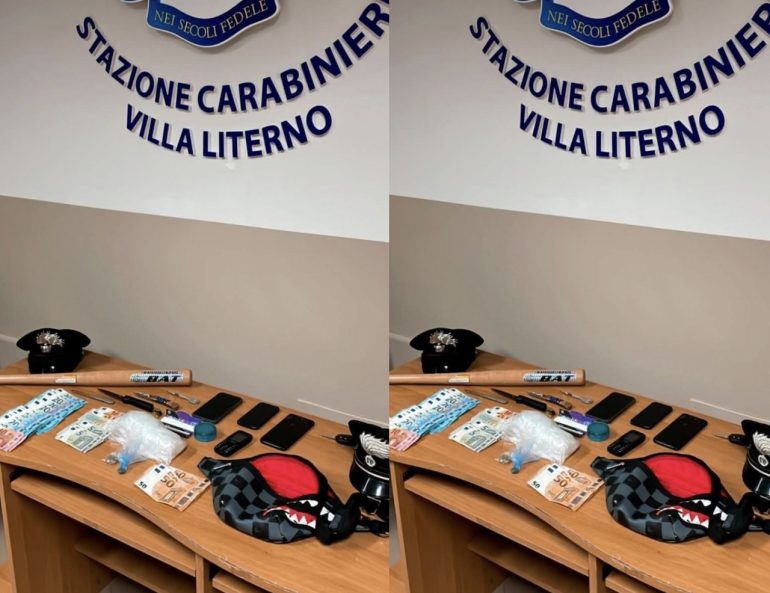 Villa Literno, due giovani pusher di Castel Volturno arrestati dai carabinieri