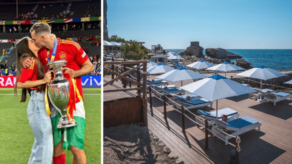 L’ex Napoli Fabian Ruiz e il matrimonio in gran segreto a Vico Equense