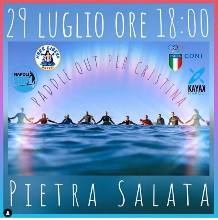 Napoli, travolta e uccisa sul kayak, lunedì flash mob a Posillipo