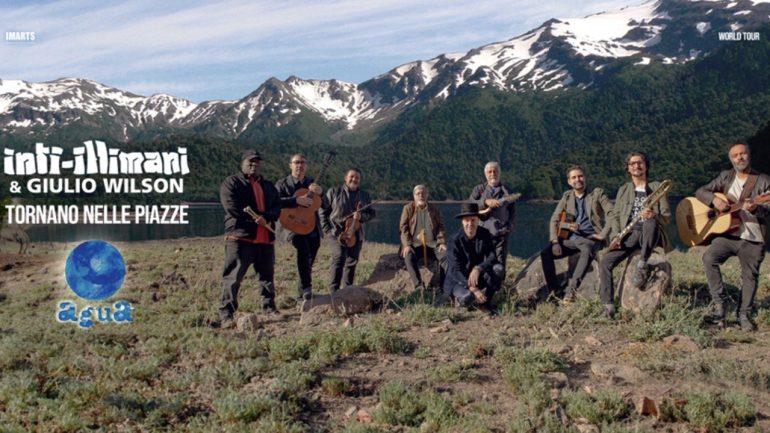 Giulio Wilson e Inti Illimani in Campania per Agua World Tour