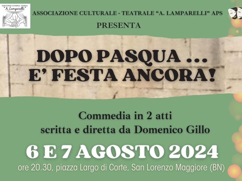 Teatro in piazza: San Lorenzo Maggiore rivive il 6 e 7 agosto