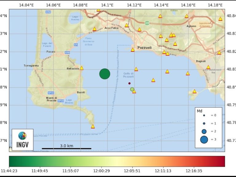 Campi Flegrei nuova scossa