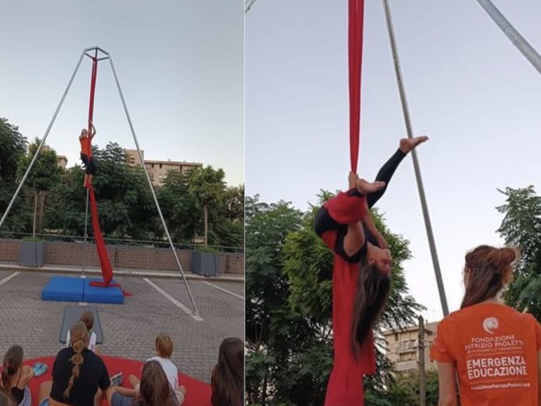 Scampia arriva il circo sociale per bambini e ragazzi sfollati