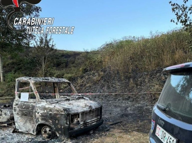 Inchiesta sull’incendio nel parco regionale del Matese