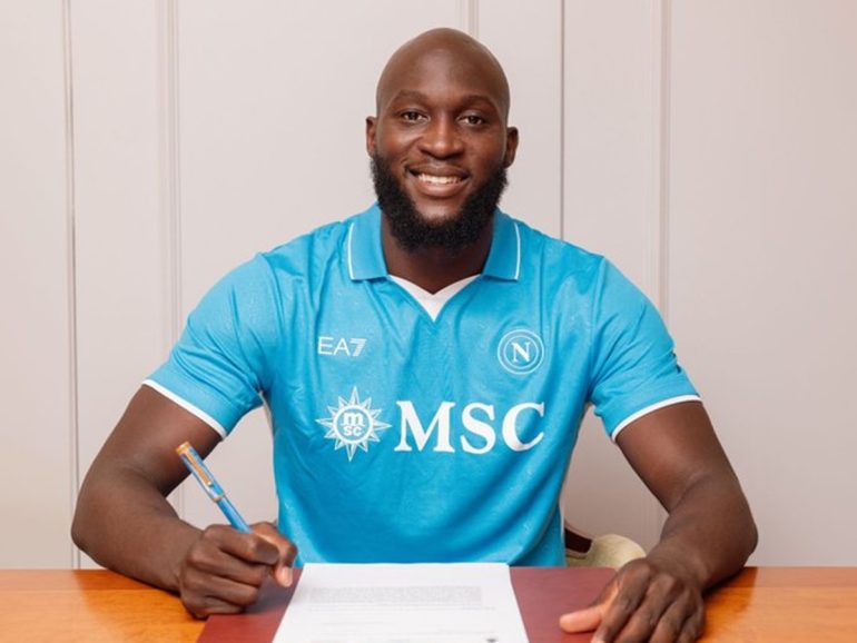 E’ ufficiale: Lukaku è un nuovo giocatore del Napoli