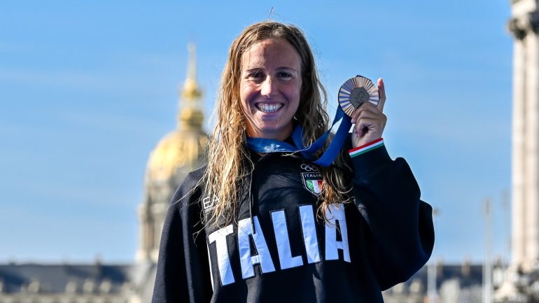 Olimpiadi: festa alla Canottieri Napoli per Ginevra Taddeucci, bronzo nella 10 km acque libere