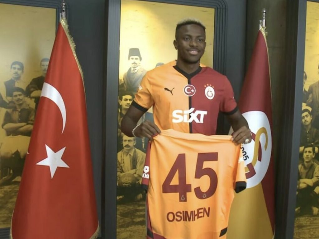 Ufficiale il passaggio di Osimhen al Galatasaray