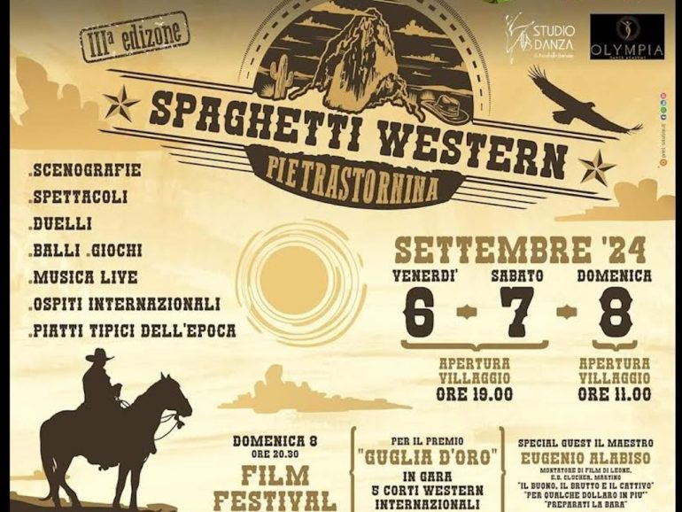 The Spaghetti Western Festival of Pietrastornina starts today