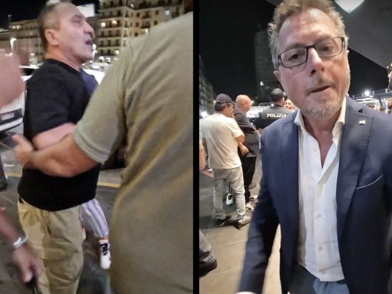 Napoli, Borrelli aggredito da tassista abusivo in piazza Garibaldi