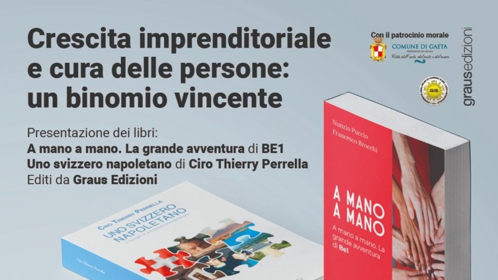 A Gaeta, presentazione dei libri di Ciro Thierry Perrella e Nunzio Puccio per Graus Edizioni