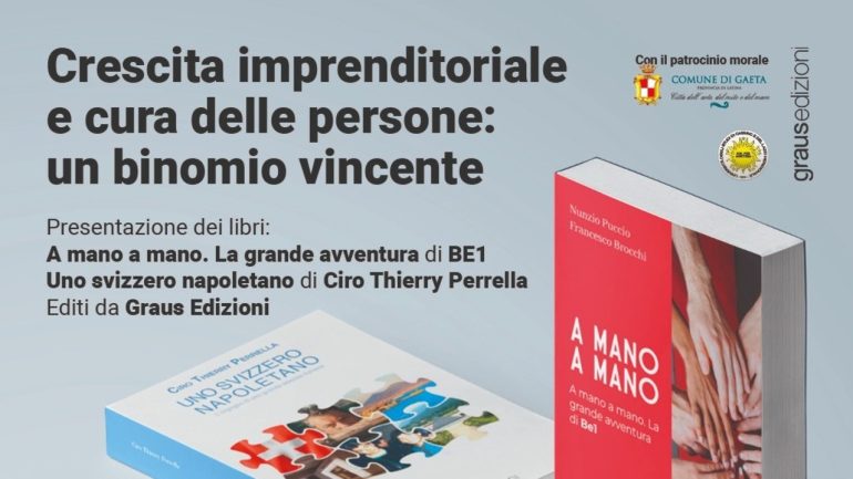 A Gaeta, presentazione dei libri di Ciro Thierry Perrella e Nunzio Puccio per Graus Edizioni