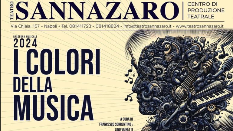 I Colori della Musica 2024, la nota rassegna musicale al Teatro Sannazaro