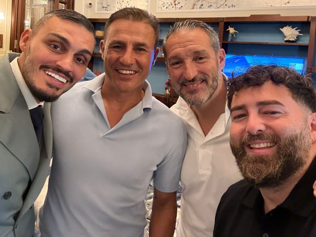 Reunion Campioni del Mondo 2006, a tavola i piatti di Scicchitano e Capuano