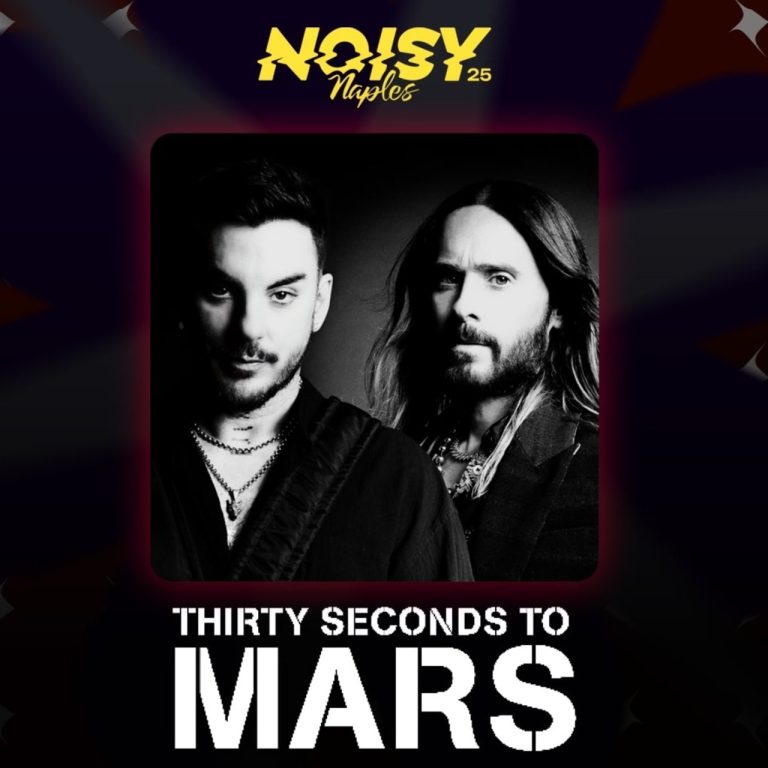 Thirty Seconds To Mars in Italia: il 6 luglio a Napoli