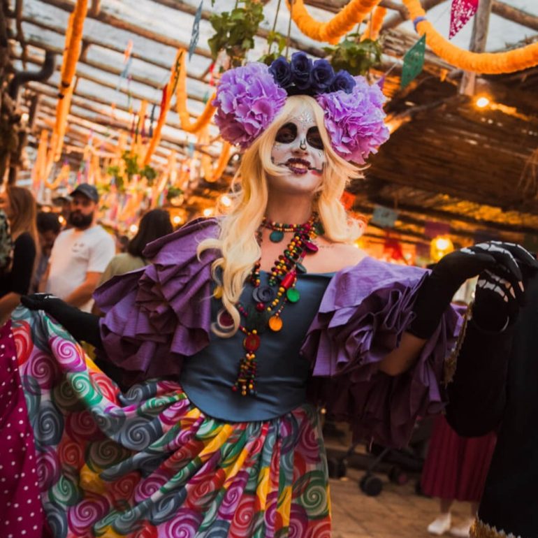 Back from Umoya 'Dia de Los Muertos – Coco Village'