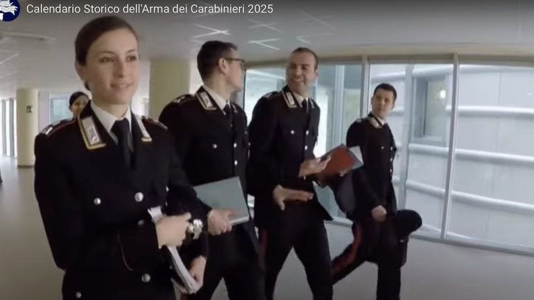Presentato il calendario storico dell’Arma dei carabinieri