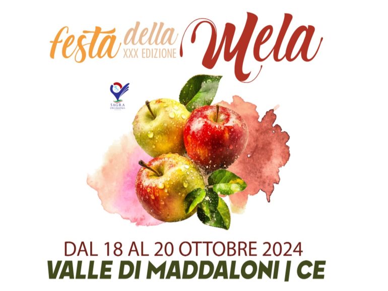 Valle di Maddaloni si prepara alla 30ª edizione della Festa della Mela: tre giorni di tradizioni e sapori