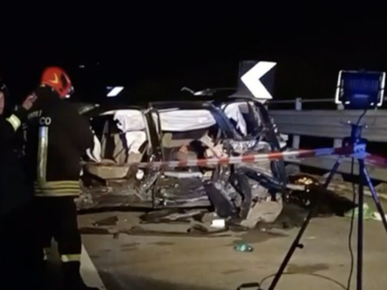 Incidente stradale al ritorno della partita a Potenza: morti 3 tifosi del Foggia