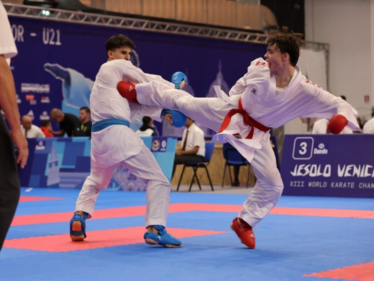 Karate, l’Italia brilla ai Mondiali giovanili di Jesolo