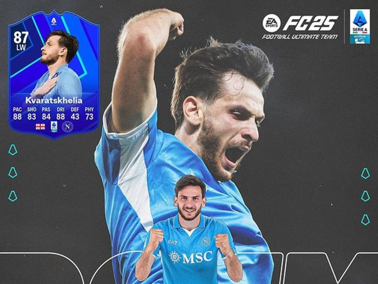 Serie A, Kvaratskhelia premiato come miglior giocatore del mese di settembre
