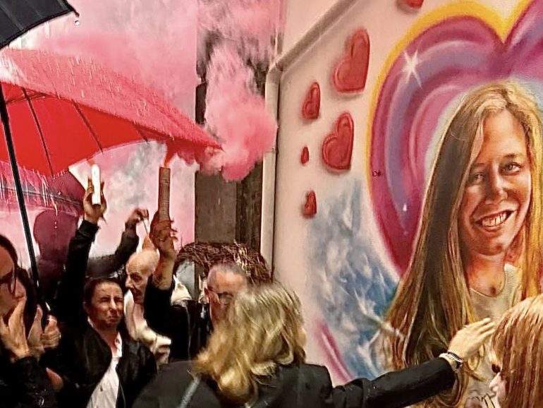 Napoli, inaugurato ai Quartieri Spagnoli il murale di Chiara Jaconis