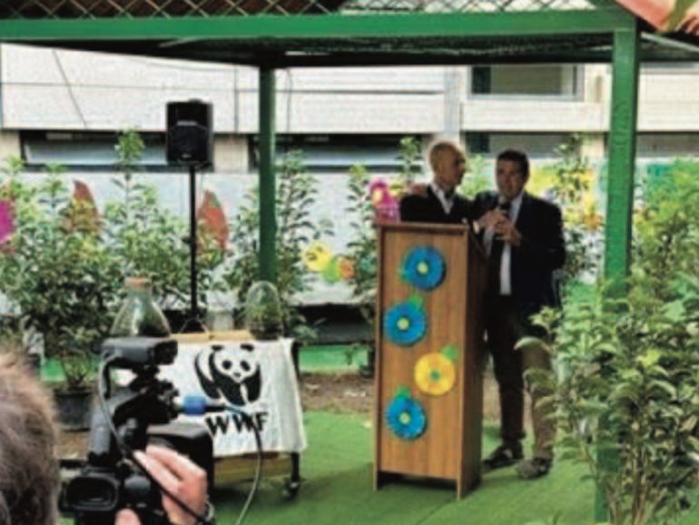 Napoli, il Wwf dona un’oasi verde ai bambini del Policlinico