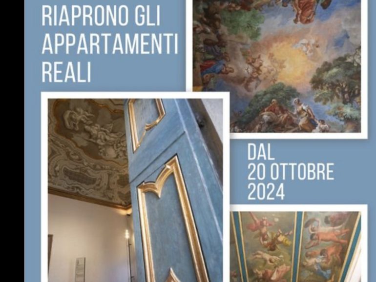 Musei della Reggia di Portici: il 20 ottobre riaprirà al pubblico l'Appartamento Reale