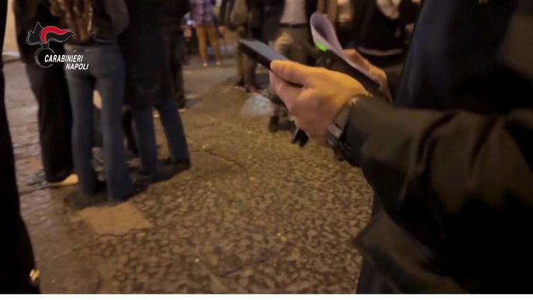 Controlli movida Chiaia