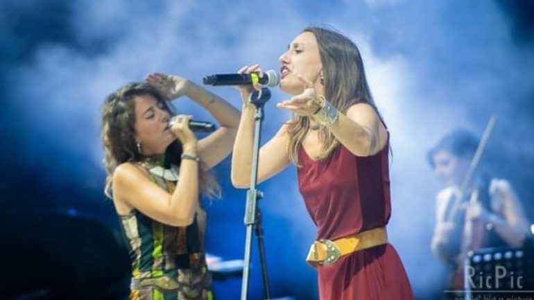 Fede ‘n’ Marlen si esibiscono in concerto a Napoli