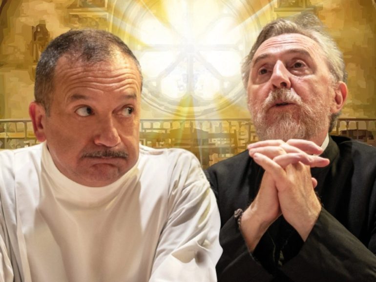 Francesco Procopio e Giancarlo Ratti in scena la Teatro Troisi con Grisù, Giuseppe e Maria