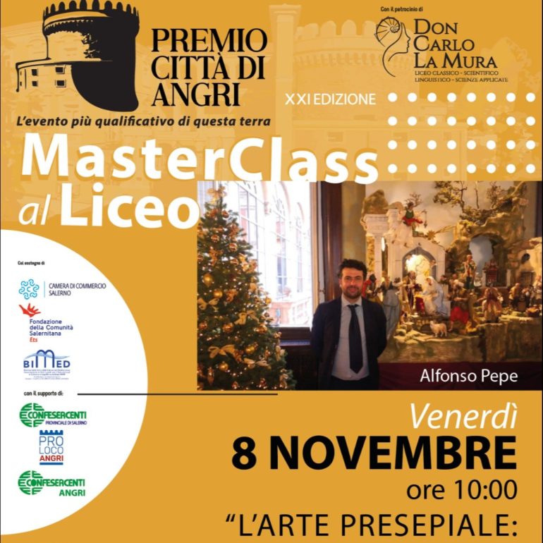 Il maestro Alfonso Pepe apre la XXI edizione del Premio Città di Angri