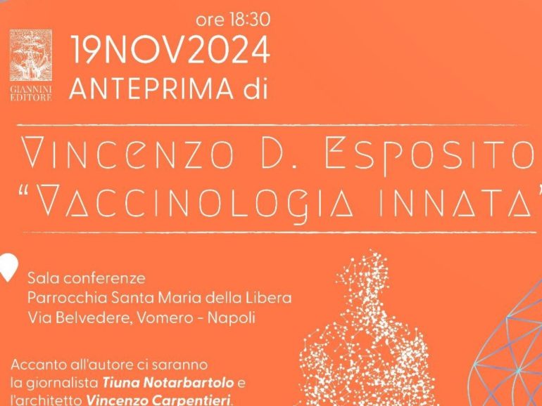 Vaccinologia innata, il nuovo libro di Vincenzo D. Esposito