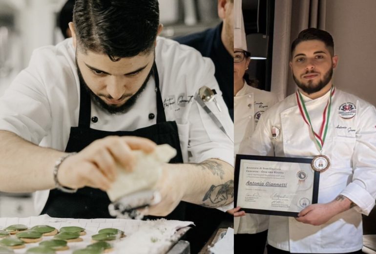 Il cuoco stabiese Antonio Giannetti quarto alla finale della competizione europea di cucina