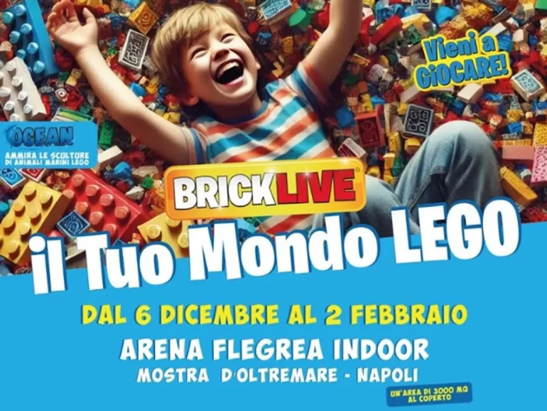 Brick Live torna a Napoli: l’evento internazionale dedicato al fantastico mondo dei LEGO