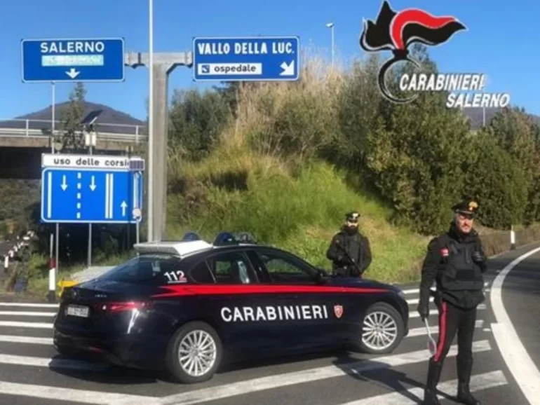 Estorsione e ricettazione, due arresti a Castelnuovo Cilento per il furto di attrezzature meccaniche