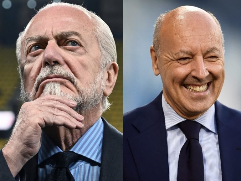 De Laurentiis contro Marotta: “Sue parole fuori luogo”