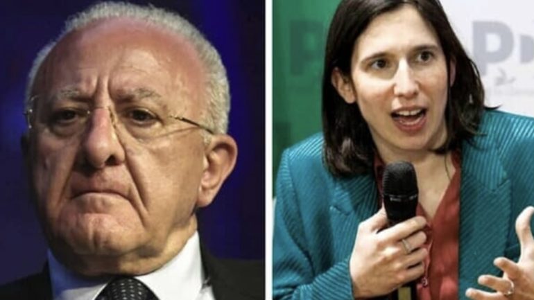 Nuovo attacco della Schlein a De Luca: “Si deve abituare che con me si cambia”
