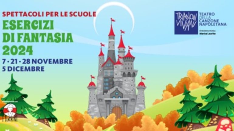 Il Trianon Viviani rinnova l’invito ai bambini con “Esercizi di Fantasia”