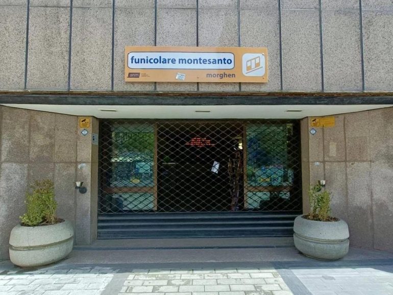 Napoli, stop alla funicolare di Montesanto per manutenzione straordinaria
